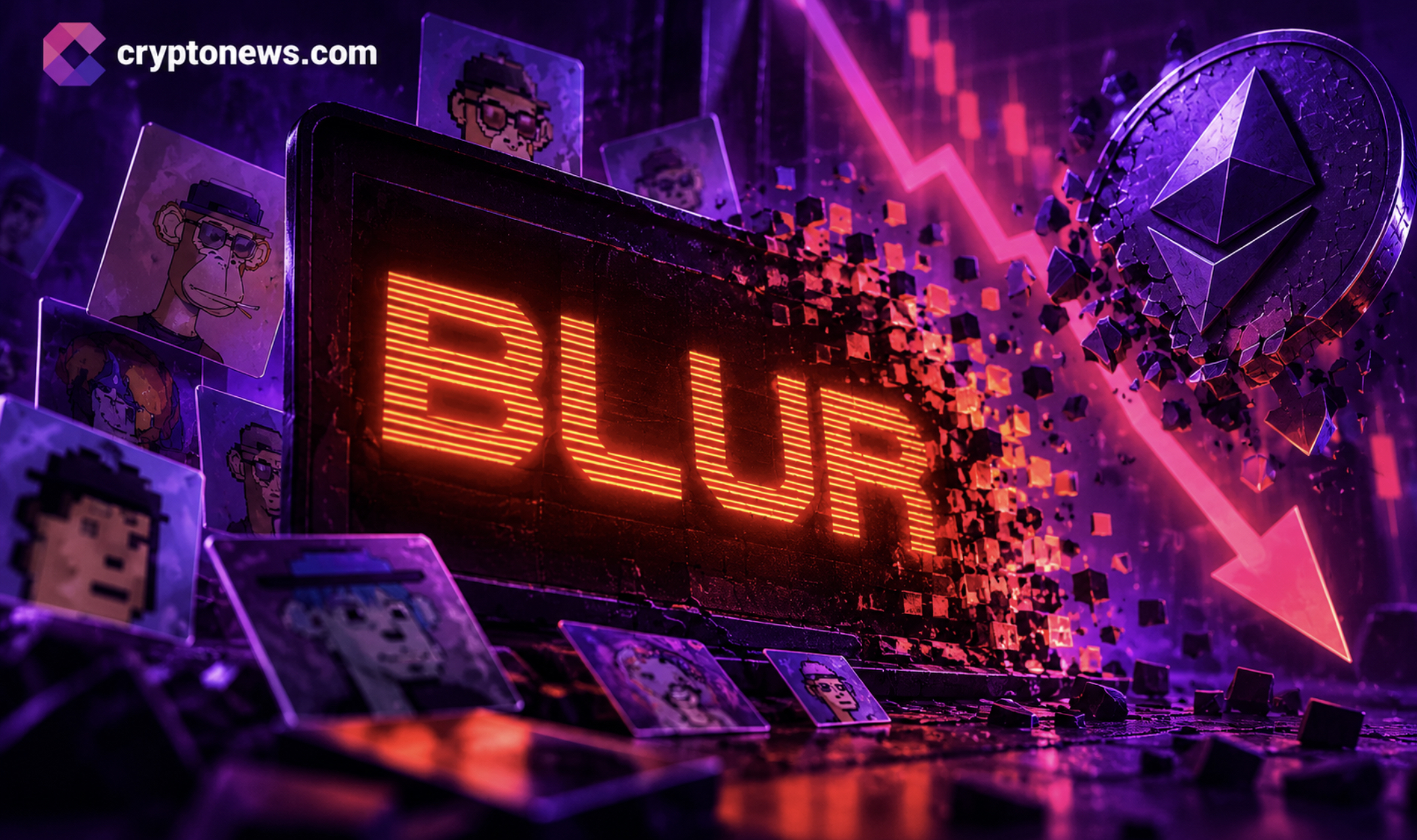 Blur NFT Marketplace to Shut Down Next Month as Trading Slows