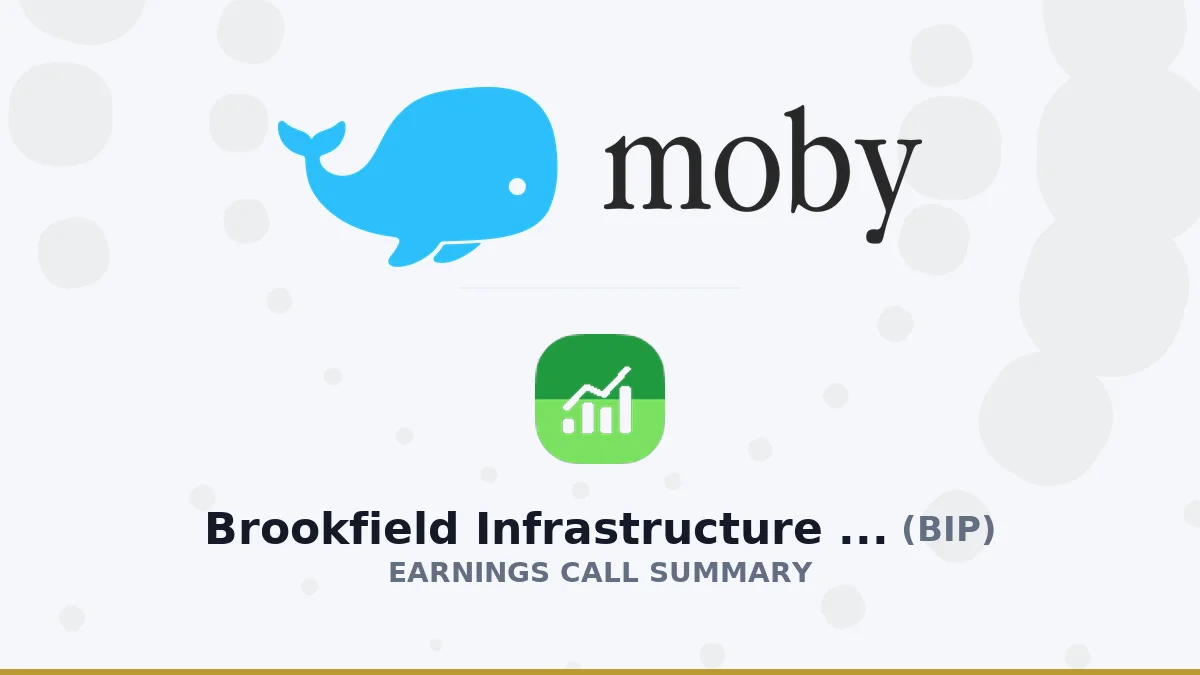 Brookfield Infrastructure Partners L.P. Q2 2026 Earnings Call Summary