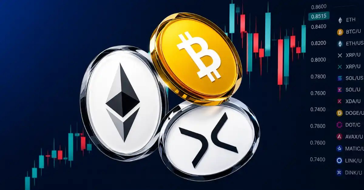 Crypto Market News: Bitcoin Price Holds While Ethereum, XRP Crash 5%