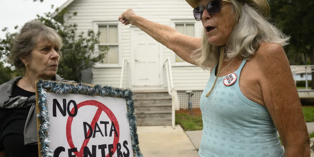 Data centers were actually making electricity costs cheaper, but the $7 trillion buildout with no guaranteed AI demand is threatening the trend