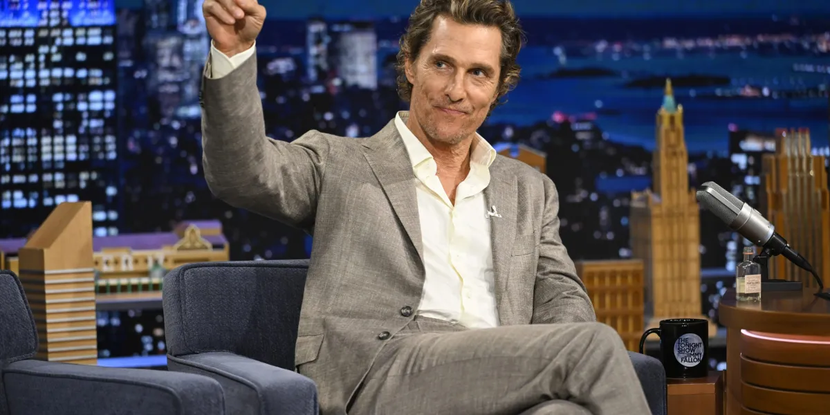 Despite his $200 million success, Matthew McConaughey spent a weekend in the desert reading 20 years of bad reviews—he says some of them had ‘a point’