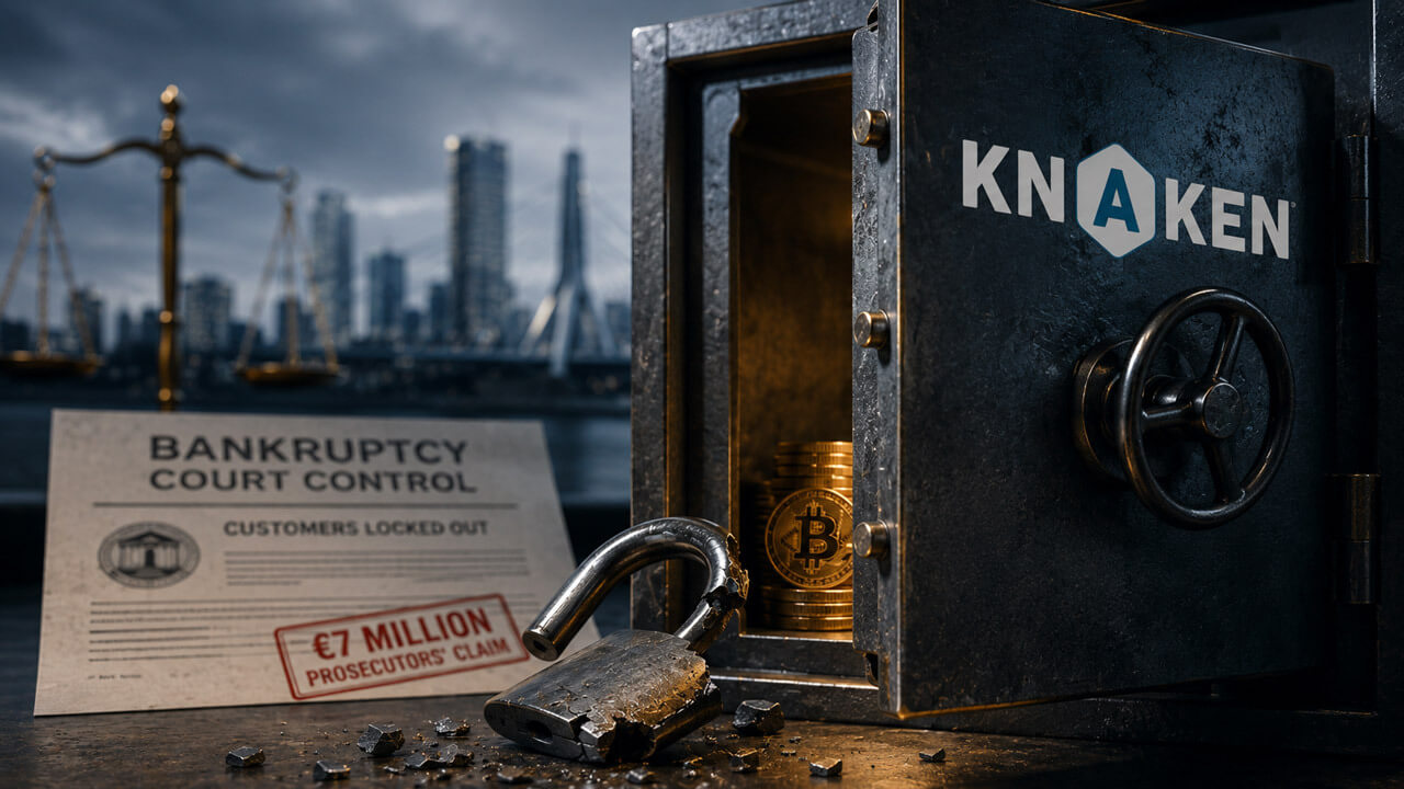 Dutch crypto exchange collapses exposing customer balances’ true value amid multi-million-euro hole