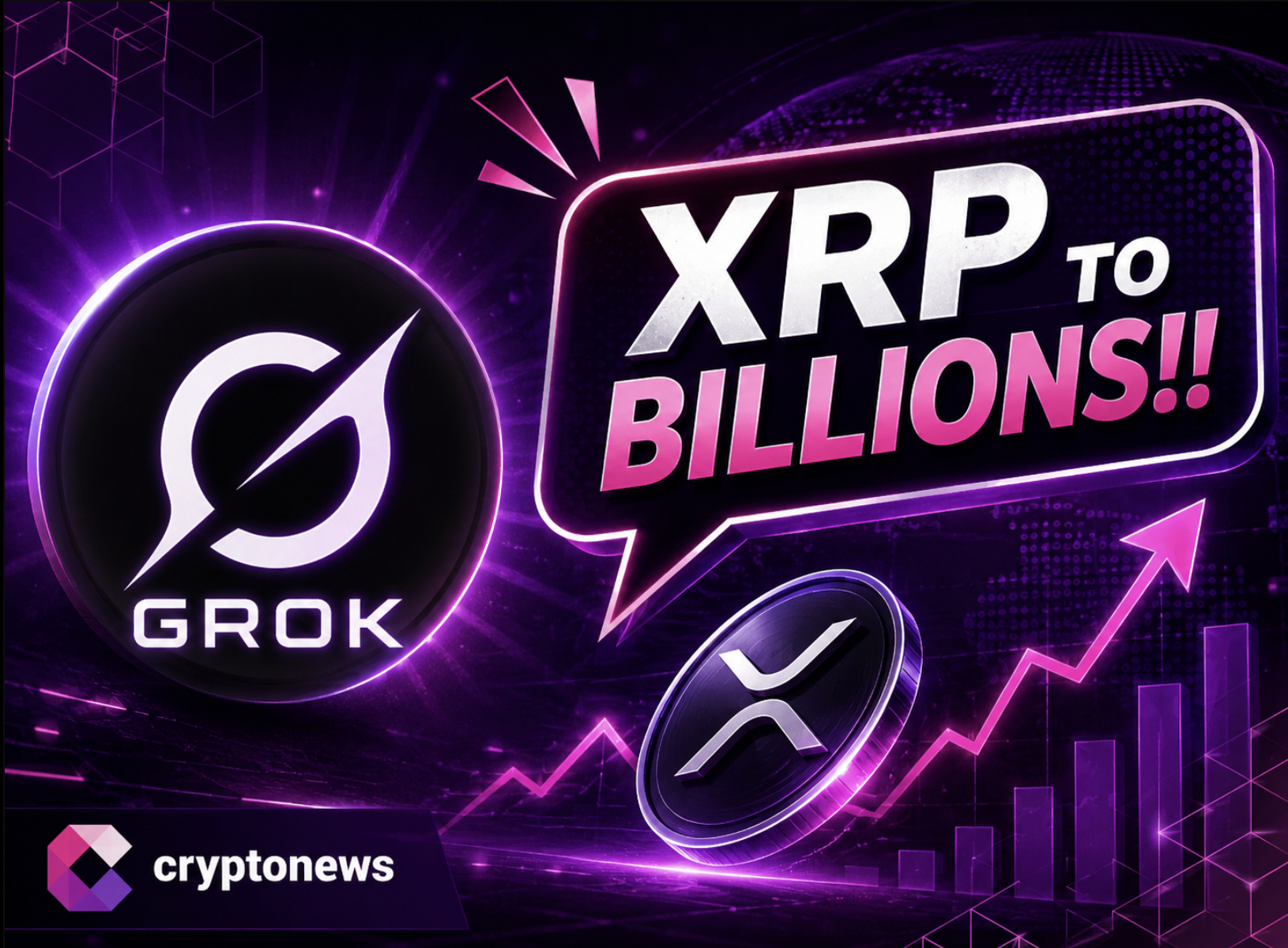 Elon Musk Grok AI Predicts 3 Digits XRP Price This 2026