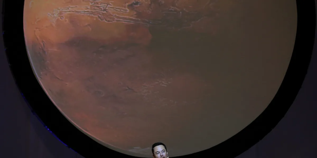 Elon Musk will get a billion shares of SpaceX if he can settle a million humans on Mars