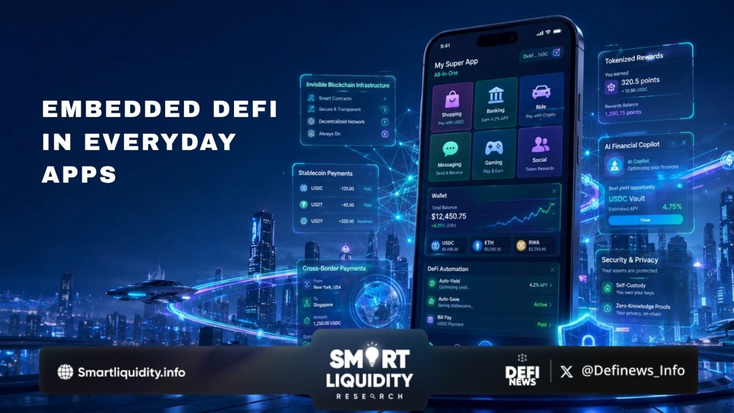 Embedded DeFi in Everyday Apps: The Future of Finance Is Invisible