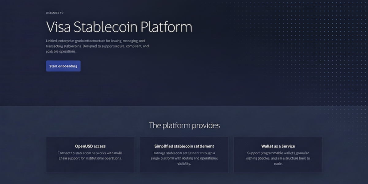 Exclusive: Visa launches new platform to provide stablecoin services to more than 200 million merchants