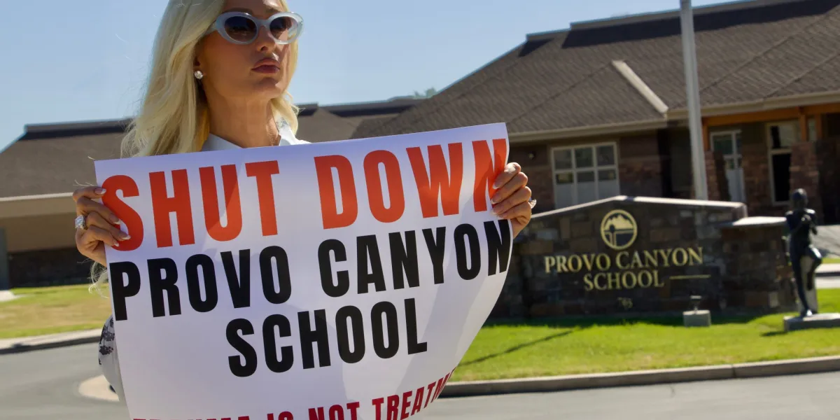 ‘I was one of those children’: Utah revokes license of the boarding school where Paris Hilton says she was abused