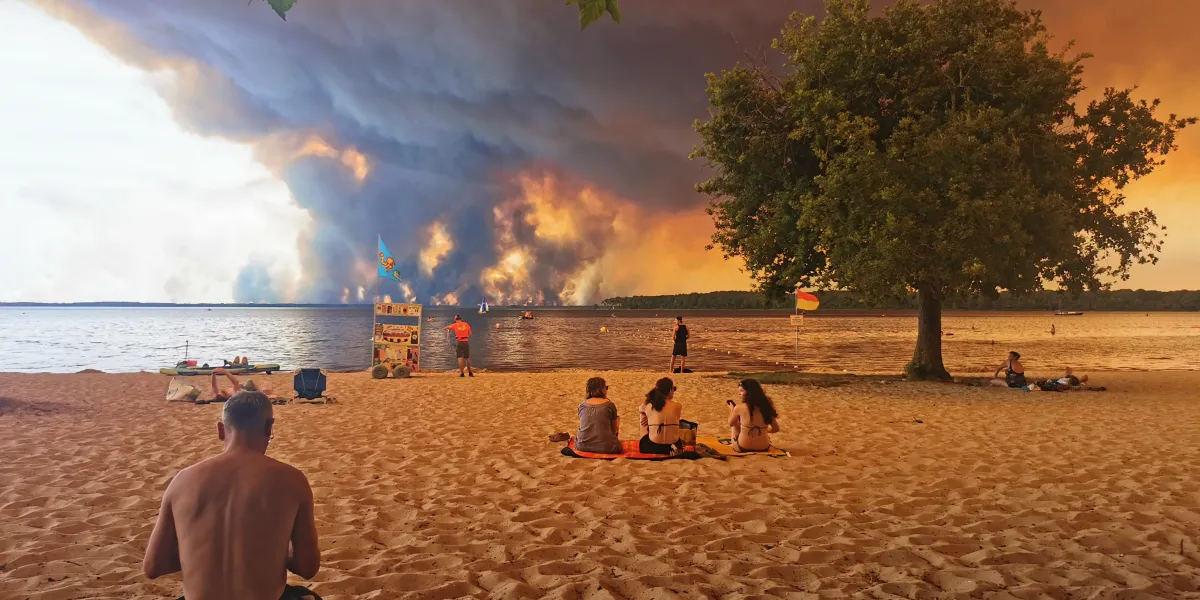 It’s so hot in France that a wildfire created a never-before-seen lightning cloud that ignited even more fires