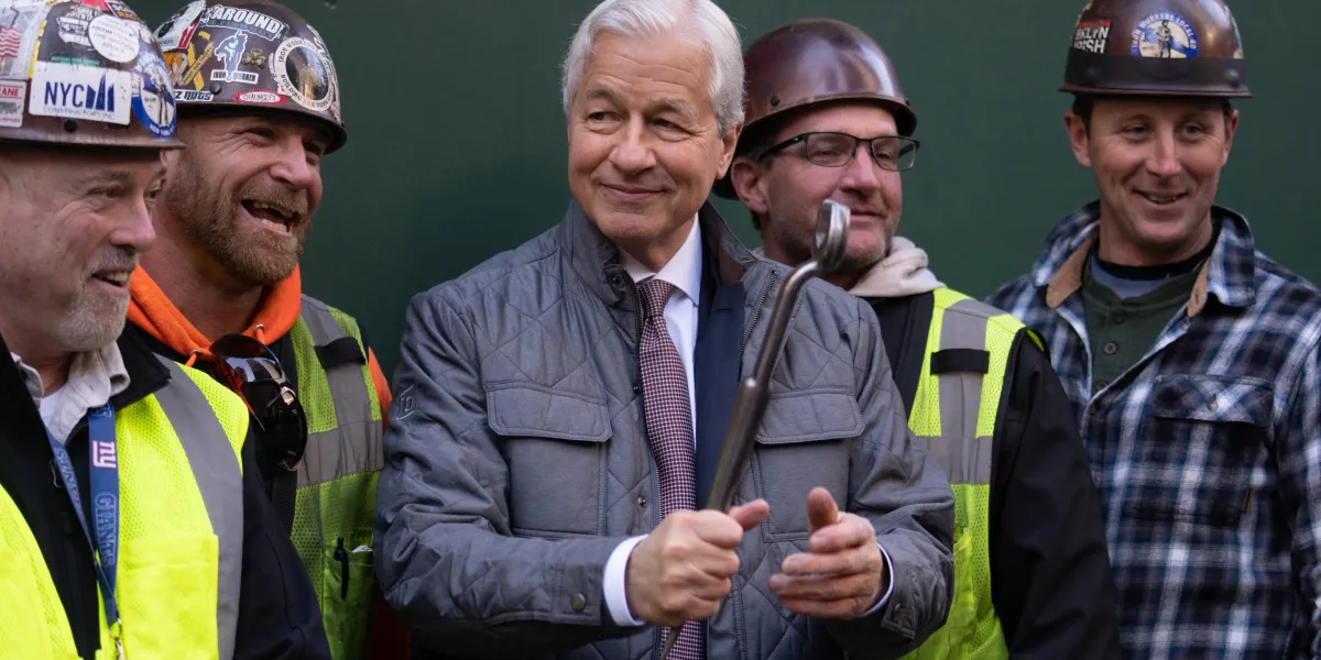 JPMorgan CEO Jamie Dimon says 300,000 workers are needed to rebuild American shipbuilding—with jobs paying $100,000 without a college degree