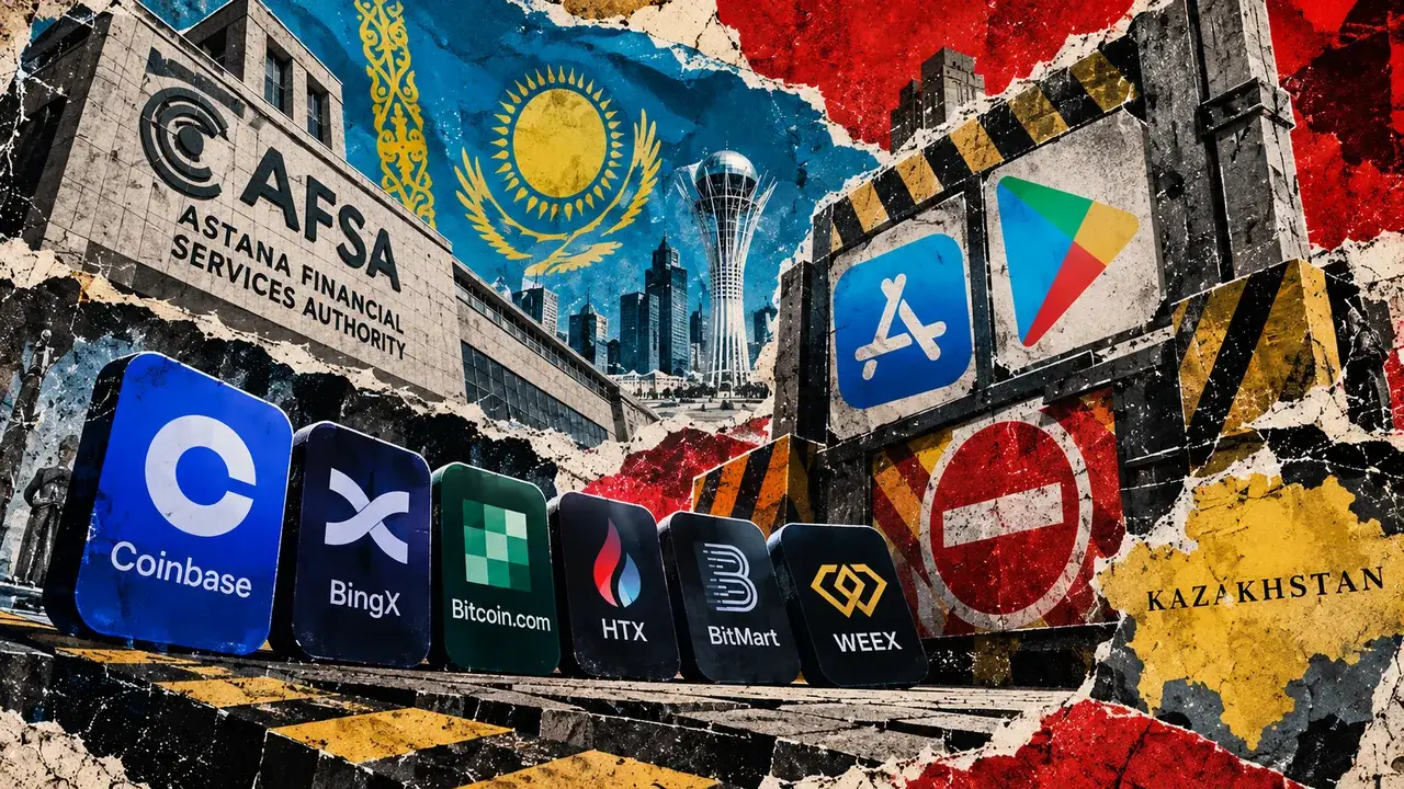 Kazakhstan shuts down mobile access to 6 major crypto exchanges