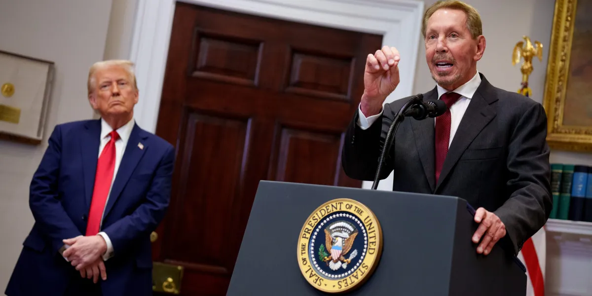 Larry Ellison quietly gave $45 million to a pro-Trump group—then Oracle landed a starring role in a $500 billion AI buildout