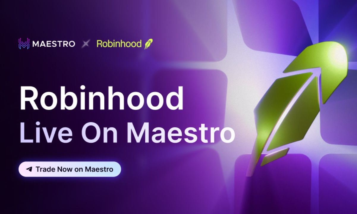 Maestro Supports Robinhood Chain: The Fastest Trading Bot on the New L2