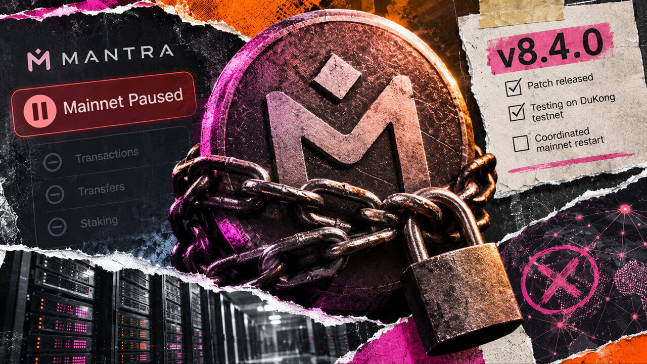MANTRA Chain stays offline after exploit as Aug. 21 restart hinges on patch test