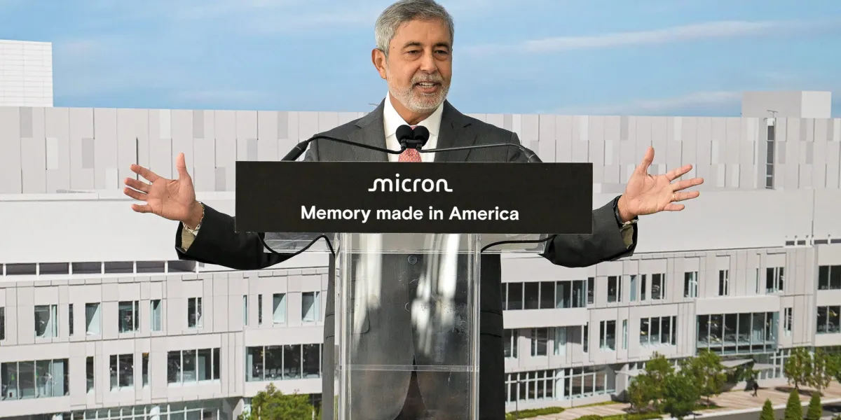 Meet Micron, the under-the-radar chipmaker that just reported a 346% sales surge and helped stop a global AI selloff