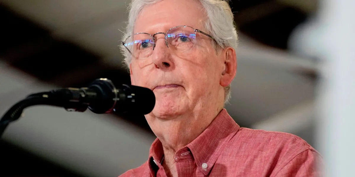 Mitch McConnell breaks silence, said he was ‘briefly unconscious’ after a fall, got treated for mild pneumonia