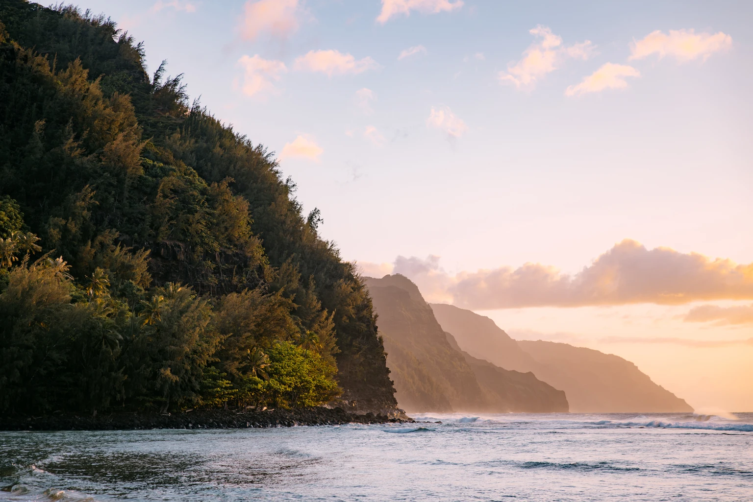 Mountain, Cliff, Or Ocean
