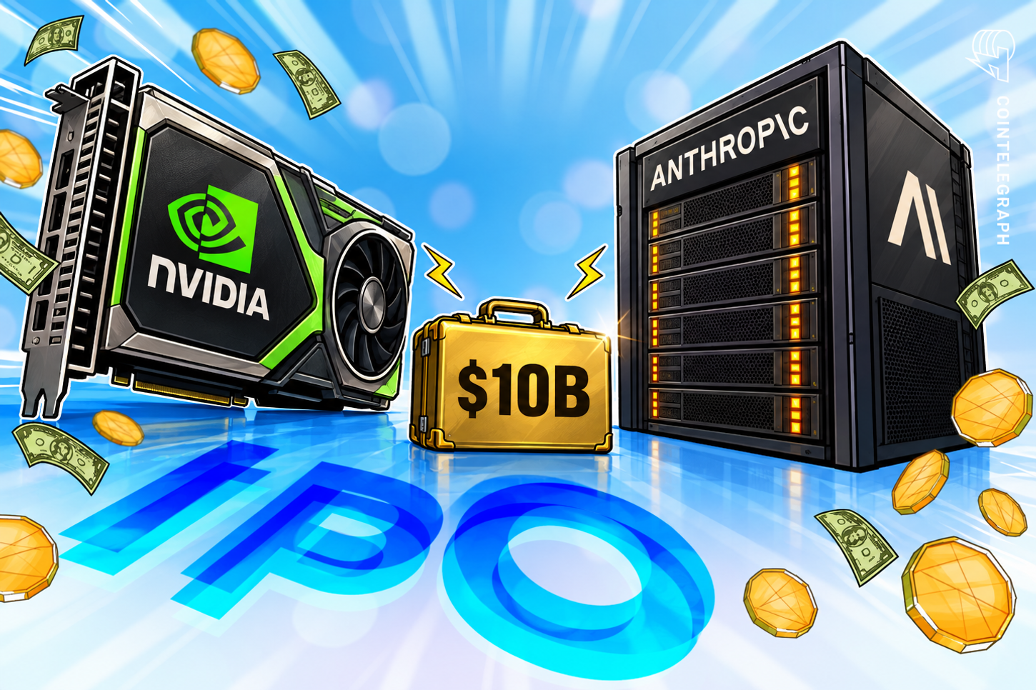 Nvidia considers $10B investment in potential record Anthropic IPO: Reuters