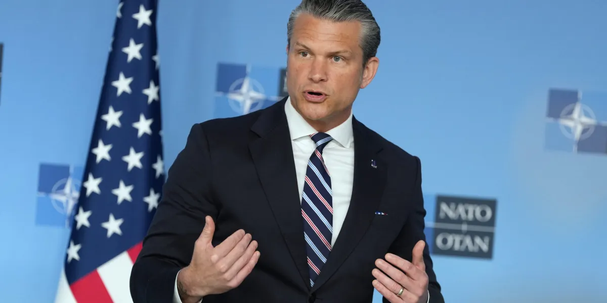 Pete Hegseth flew to NATO, told allies they might fail his review, and caught an early flight home