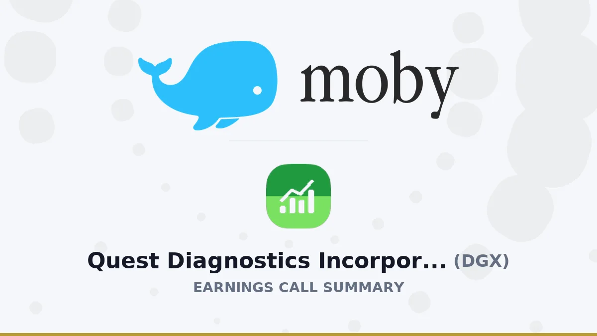 Quest Diagnostics Incorporated Q2 2026 Earnings Call Summary