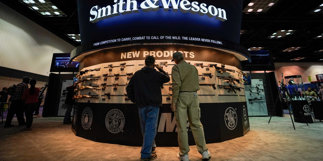 Smith & Wesson Posts Higher Profit on Strong Handgun Sales