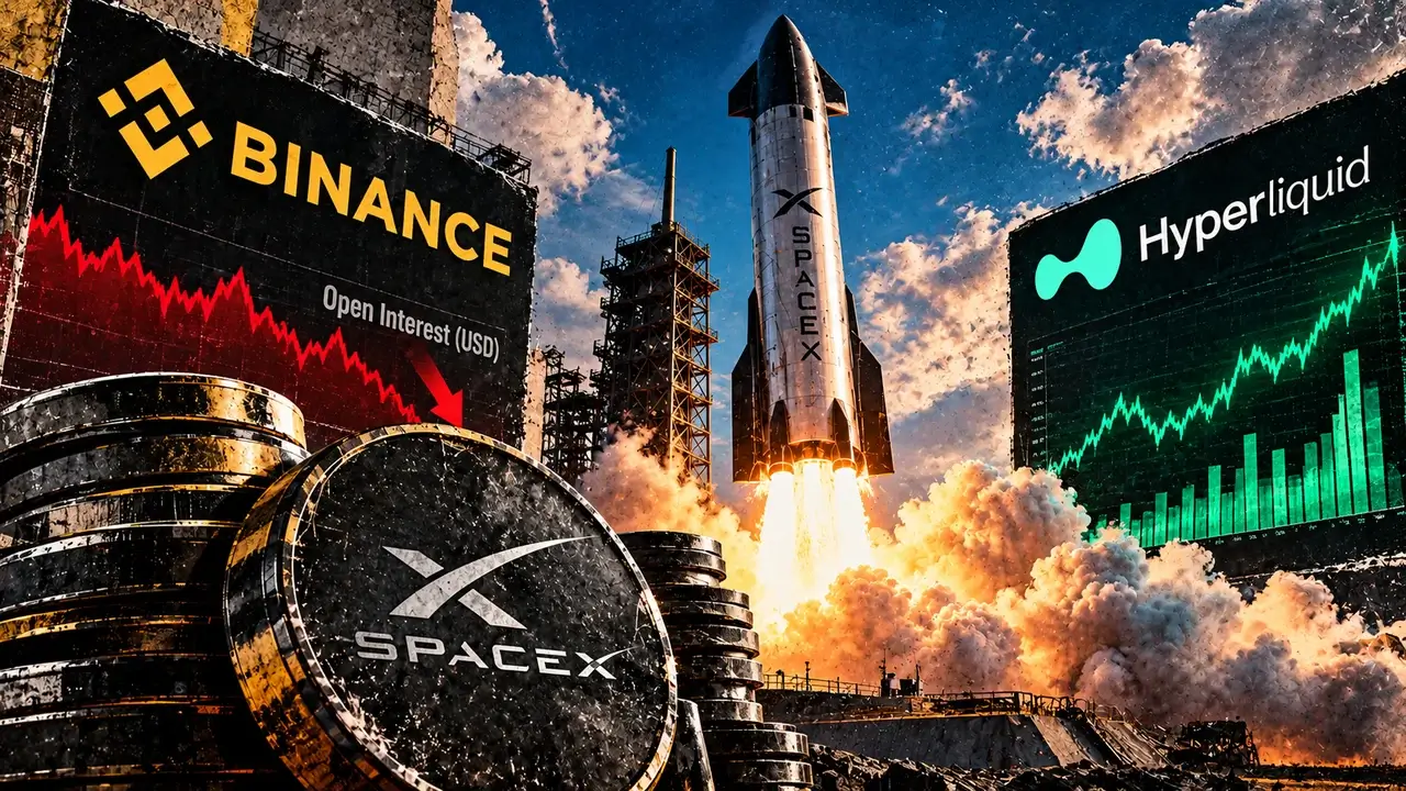SpaceX perpetual futures traded about $6 billion after earnings