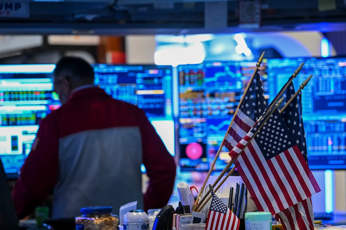 Stock market today: Dow, S&P 500, Nasdaq wobble after tech rout as new Trump tariffs take effect