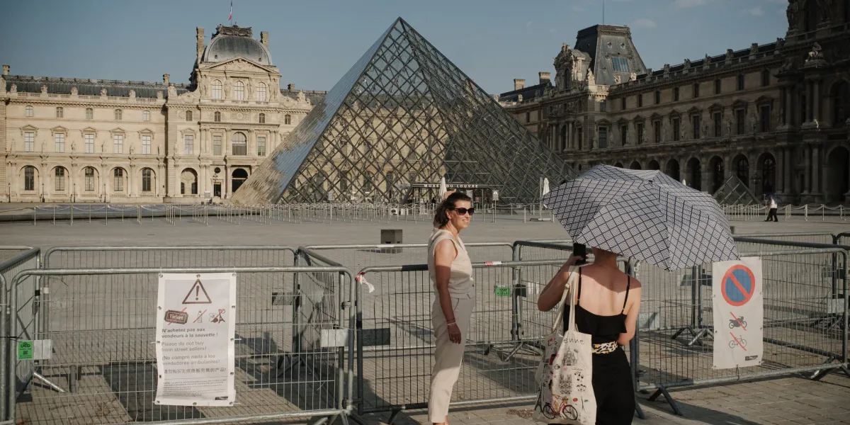 The hottest day in French history was so bad the Louvre and Eiffel Tower had to close early