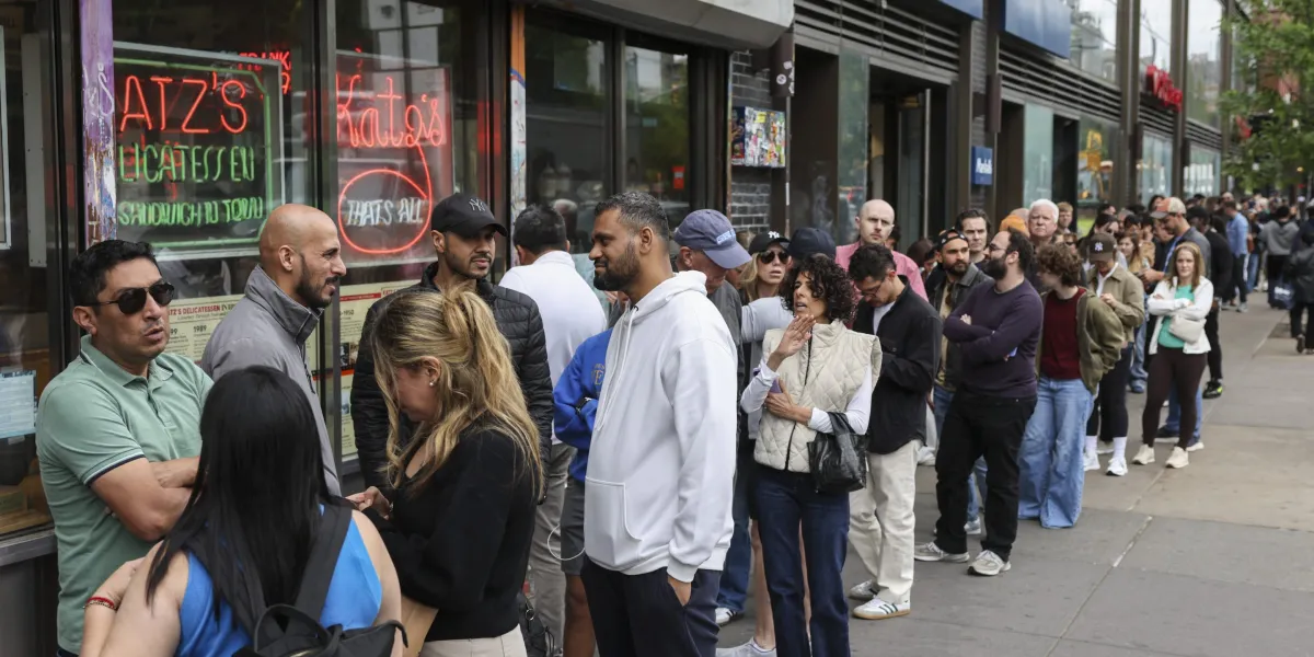 The rise of ‘conspicuous waiting’: The 19th-century economic theory that explains why Gen Z posts their place in line