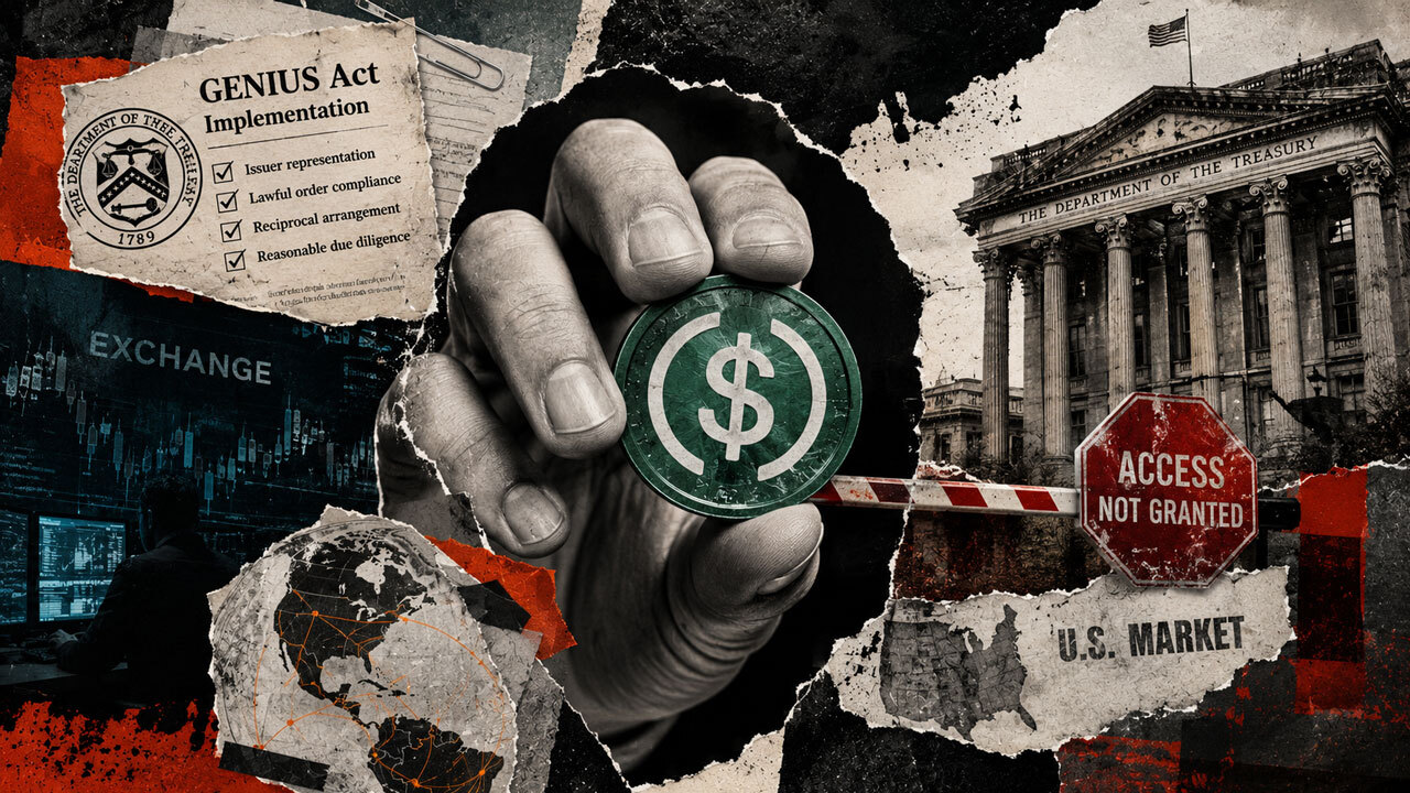 Treasury proposed GENIUS change forces US exchanges to audit foreign stablecoin or face delisting