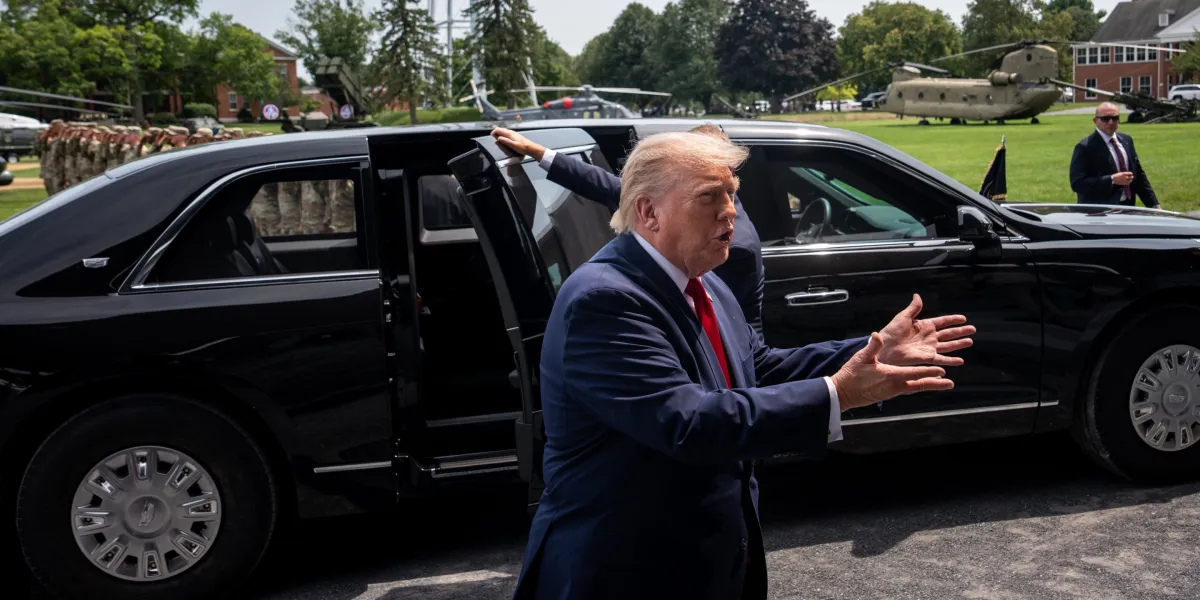Trump is selling millisecond access to his Truth Social blasts — and traders are already lining up