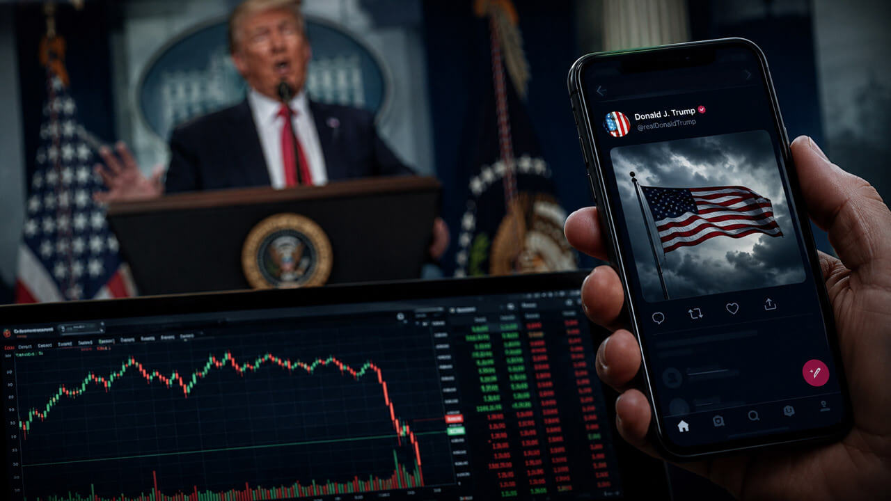 Trump posts may soon reach trading bots before users and prediction markets are not ready