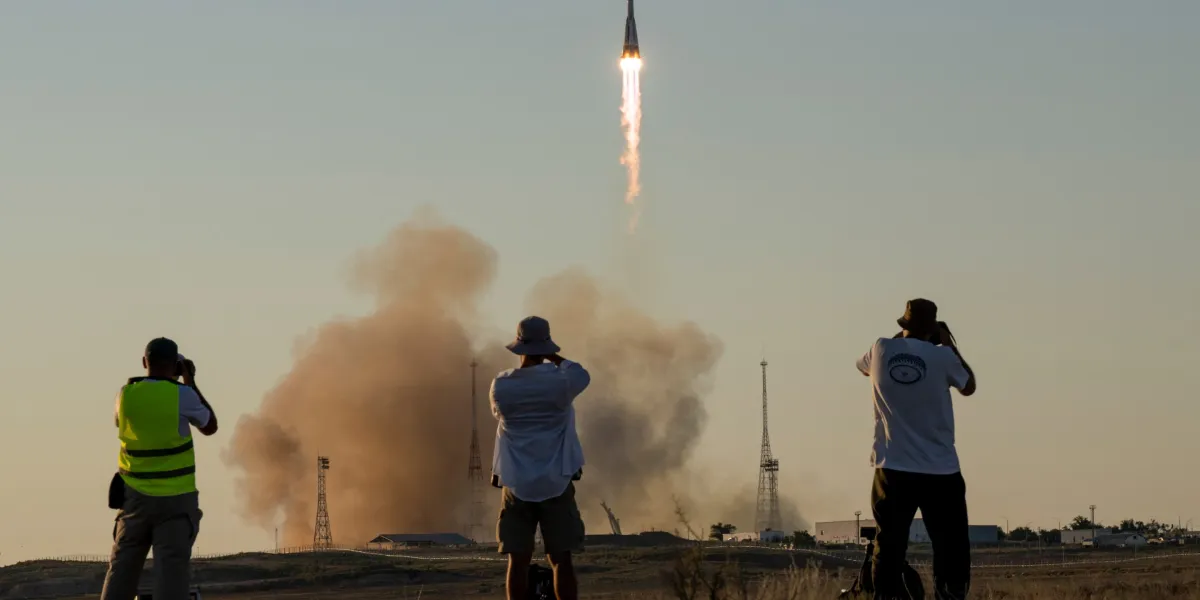 U.S.-Russia space crew arrives at the ISS despite bitter space race past