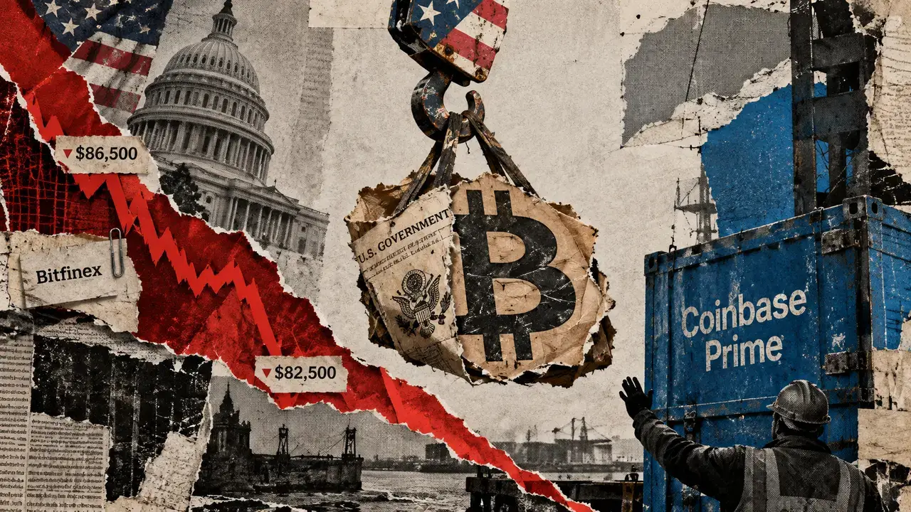 US government moves another $1 billion in Bitcoin as BTC slides $4,000