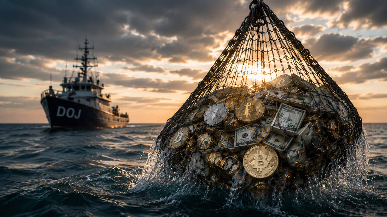 US targets $26.4 million in five crypto scam cases as DOJ says $800 million recovered