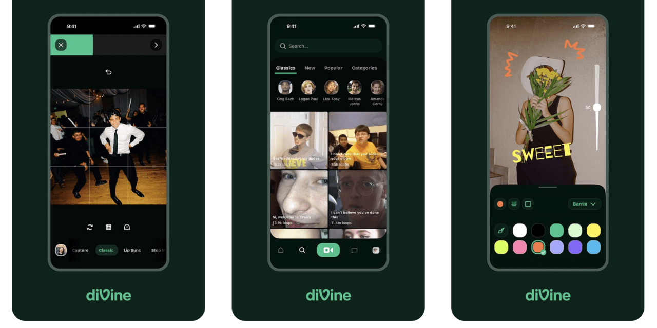 Vine-Inspired Divine Revives Six-Second Loops—and Bans AI