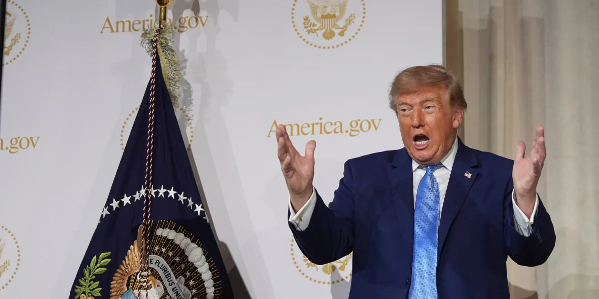 ‘We can’t stifle it’: Trump says AI leaders ‘have to self-police’ AI technology that ‘will be bigger than the industrial revolution’