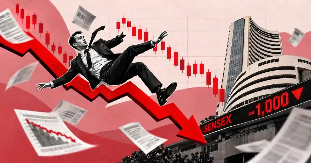 Why Sensex Crashed 1,000 Points Today: Foreign Selling, Oil Prices And IPO Rush Explained