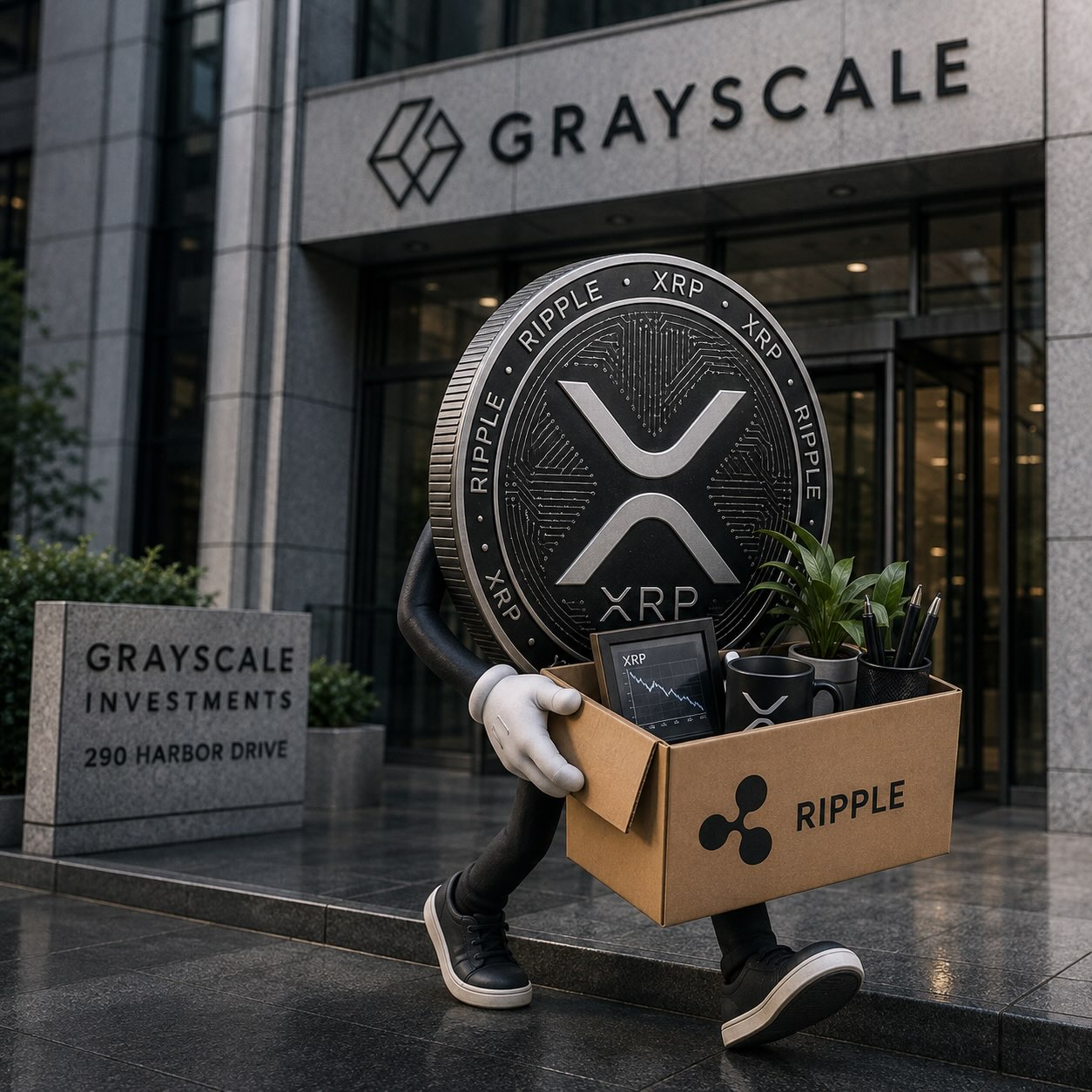 XRP Trust Shares and Holdings Plunge in First-Half Filing